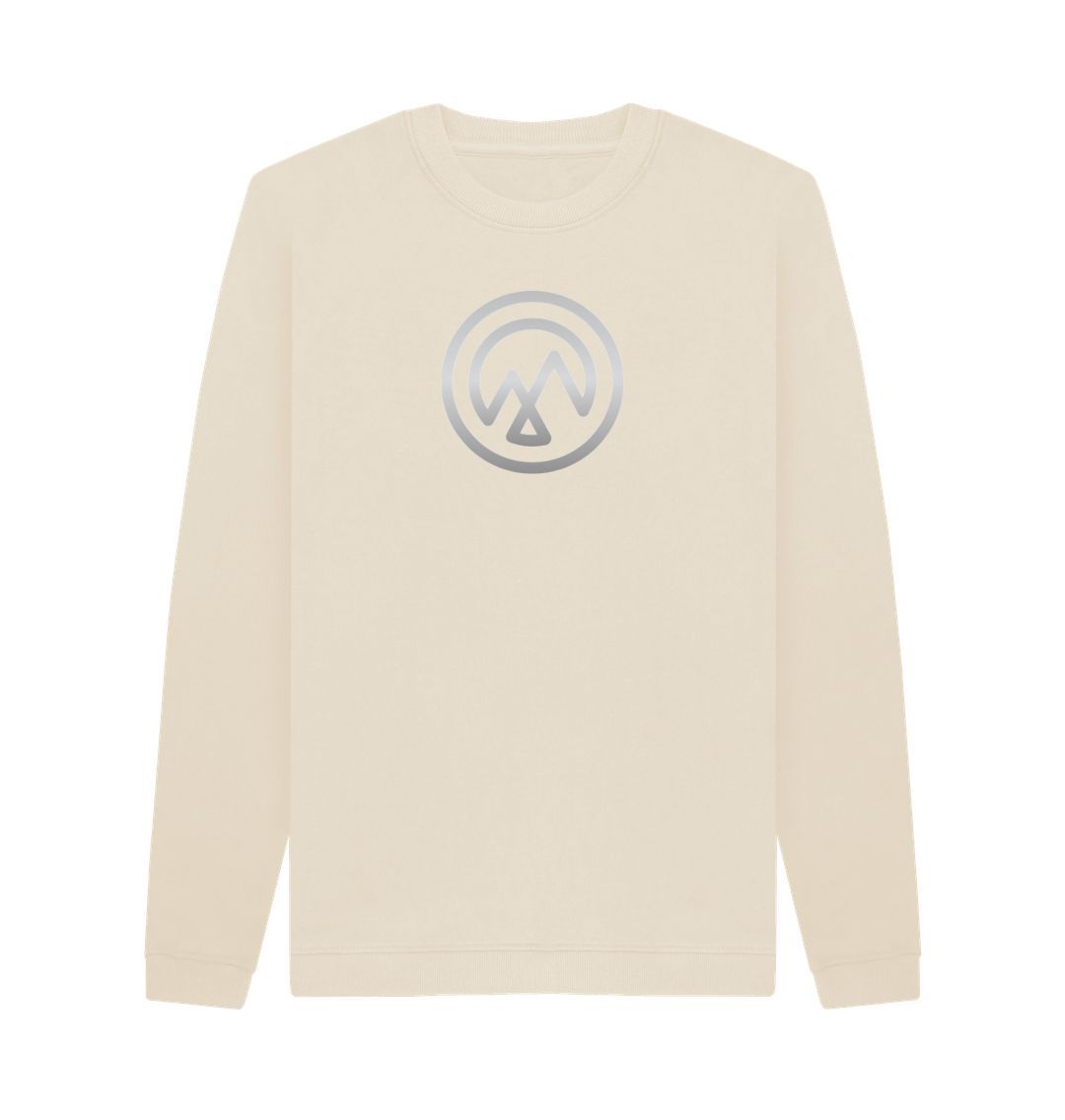 Oat LANDSCAPE Mountain Stencil Logo Unisex Jumper