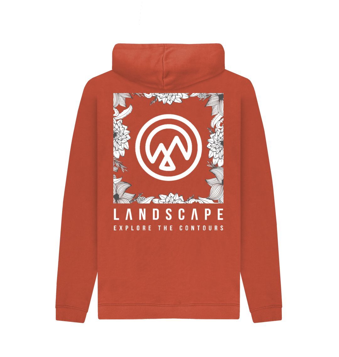 LANDSCAPE Floral Logo Recyclable Unisex Hoodie