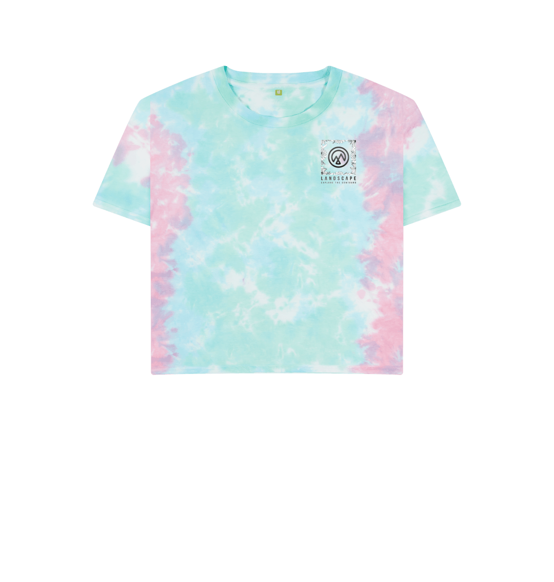Pastel Tie Dye Printed T-shirt Front
