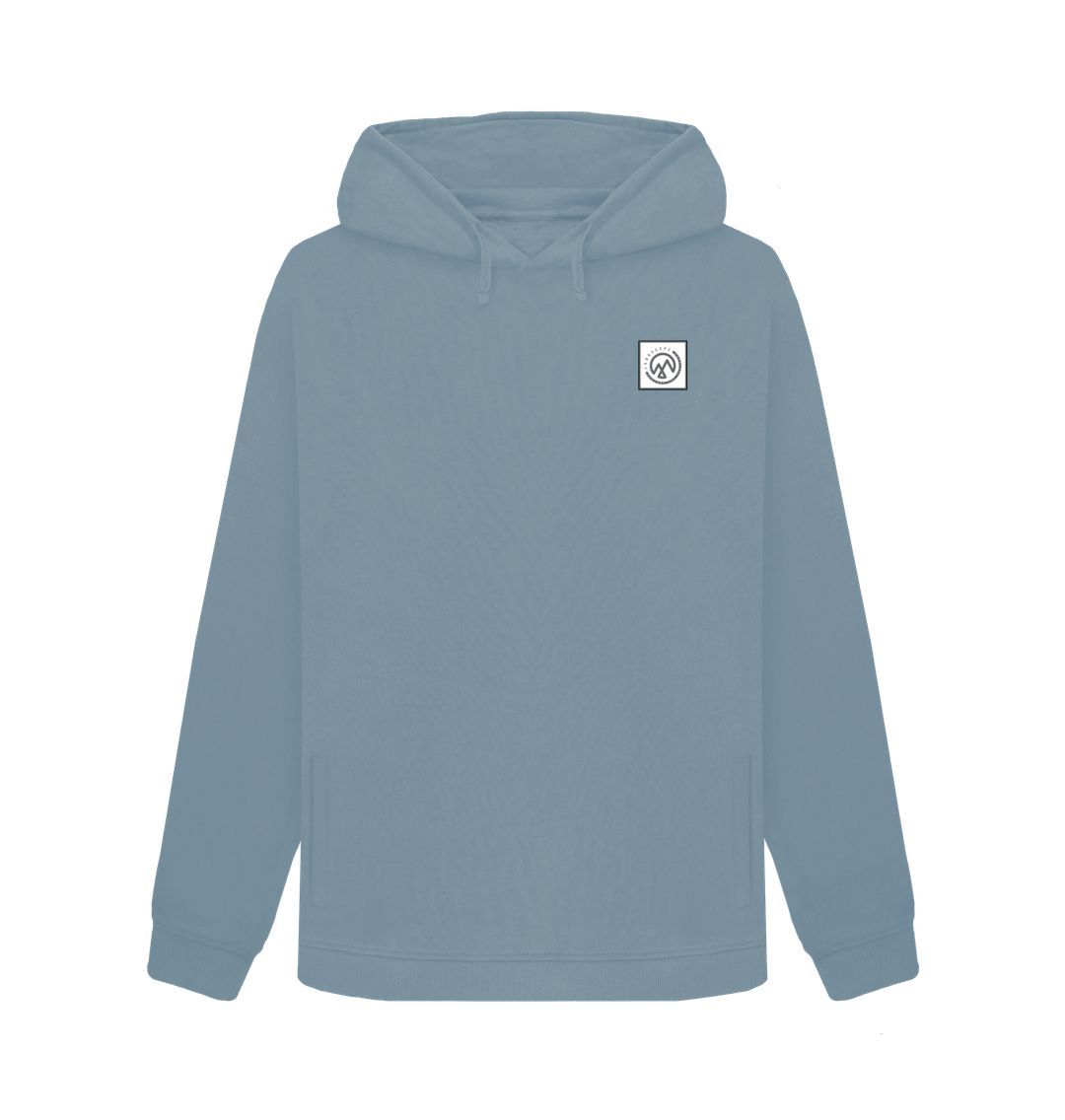 Stone Blue LANDSCAPE Blue Sky Women's Hoodie