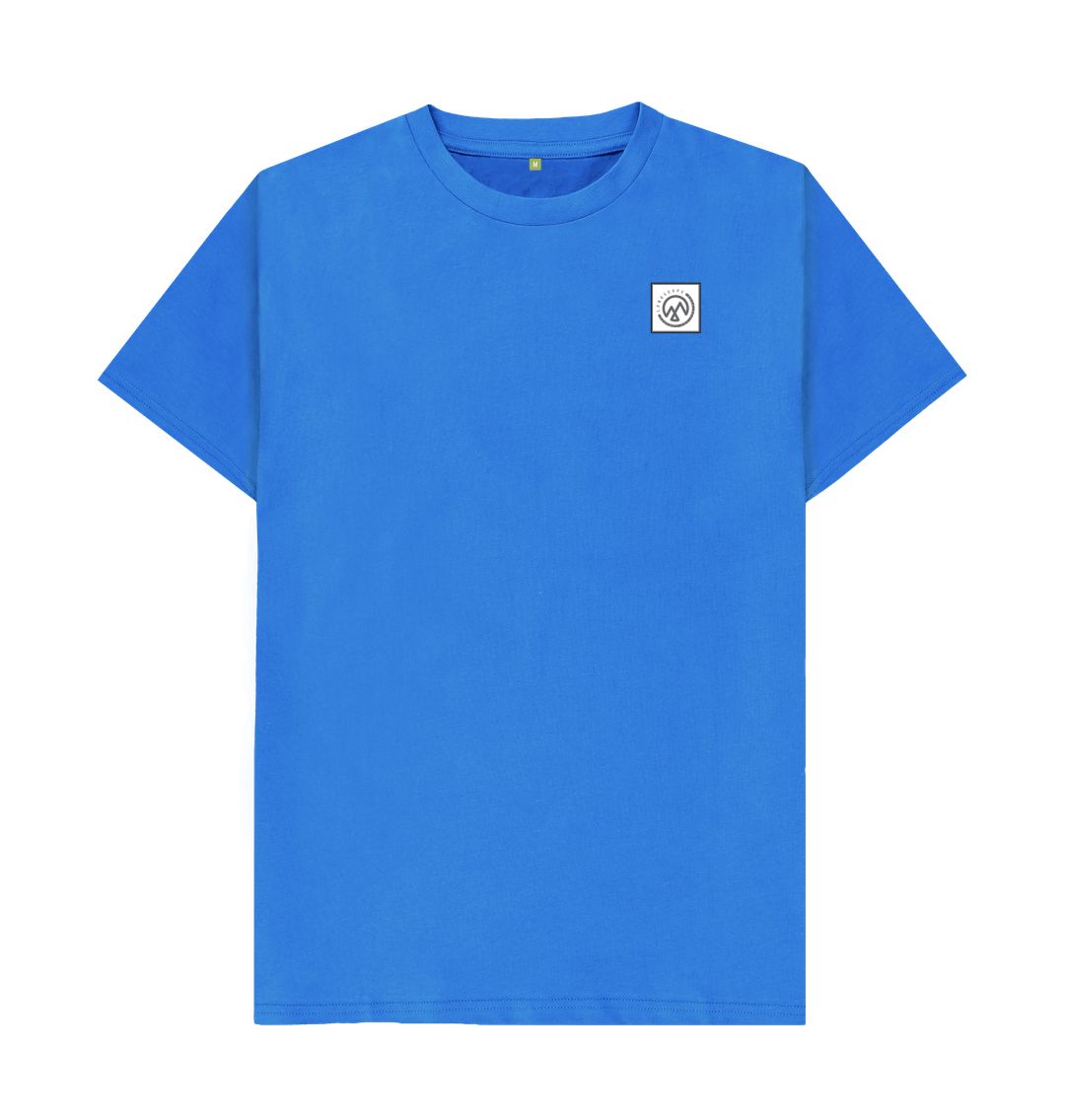 Bright Blue LANDSCAPE Reach The Peak T-shirt Unisex