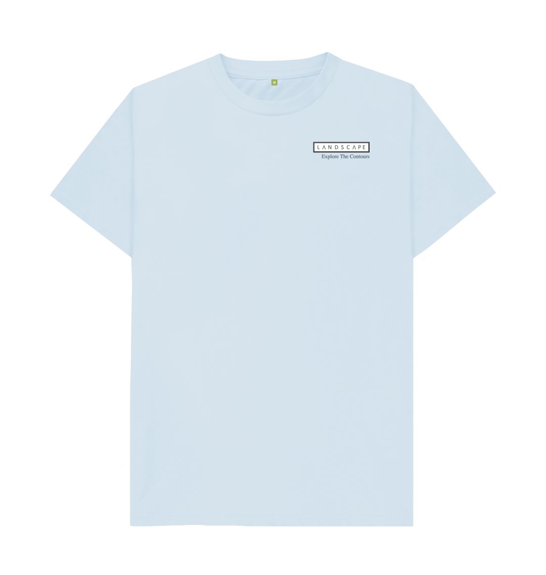 Sky Blue LANDSCAPE Seas & Trees T-shirt