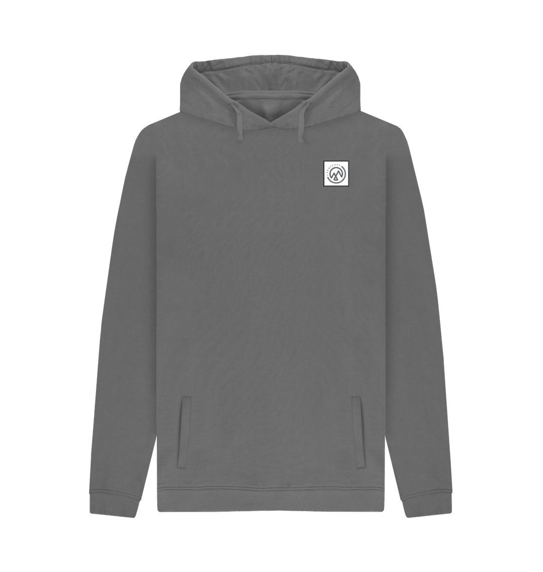 Slate Grey LANDSCAPE The Hiker Unisex Recyclable Hoodie