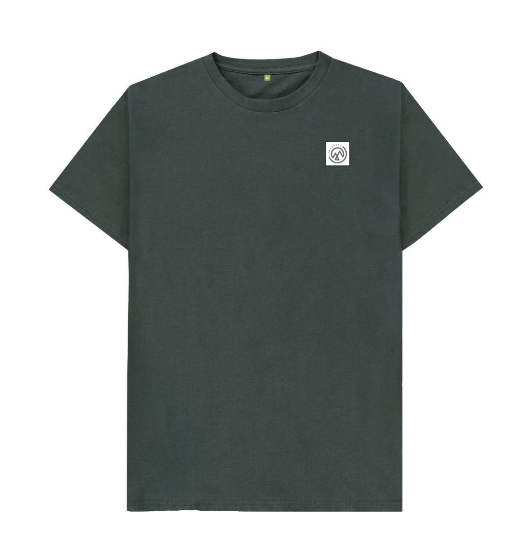 Dark Grey LANDSCAPE Reach The Peak T-shirt Unisex