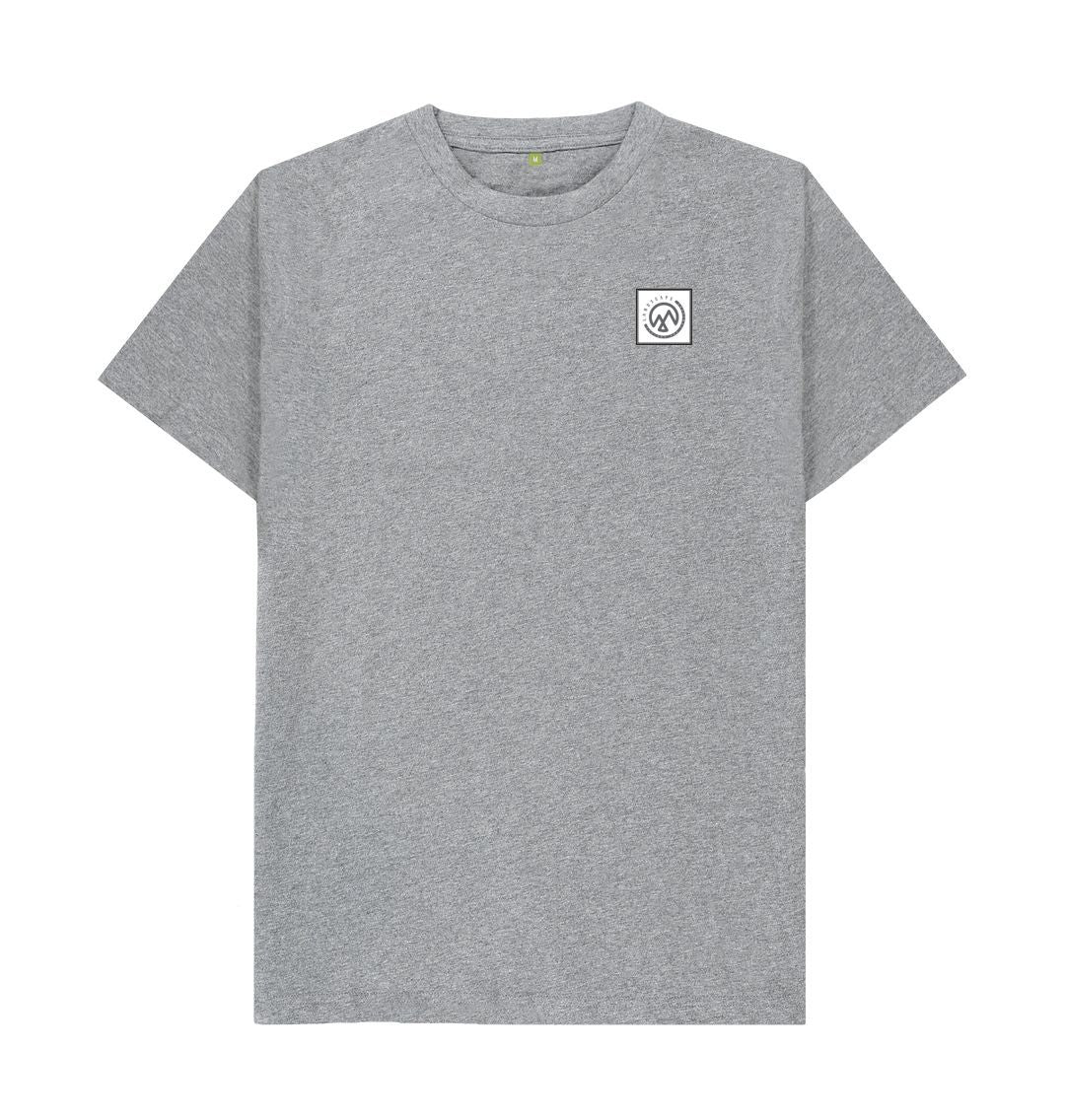 Athletic Grey LANDSCAPE Abstract Sun T Shirt