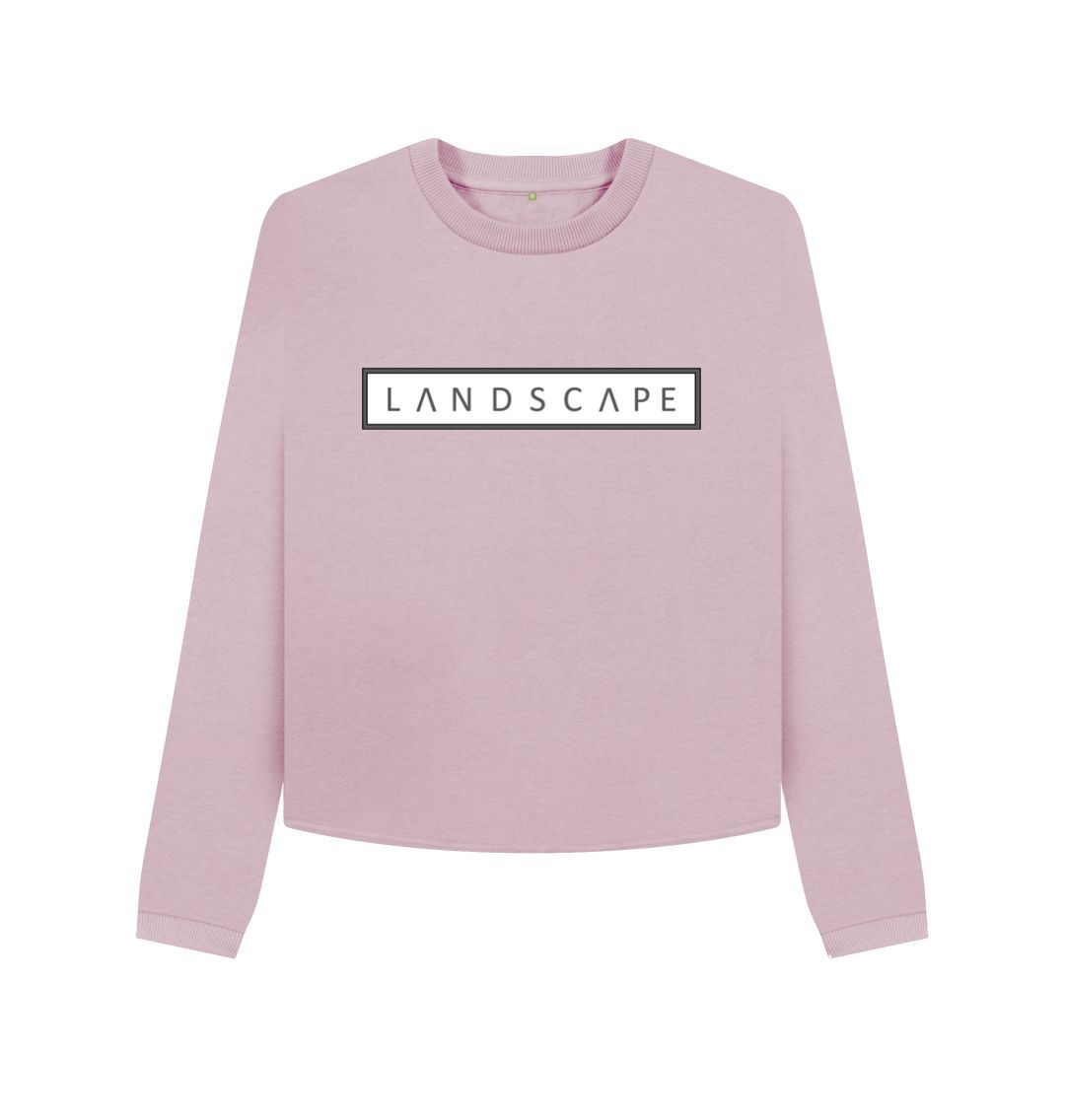 Mauve LANDSCAPE Reach The Rock Women's Boxy Jumper