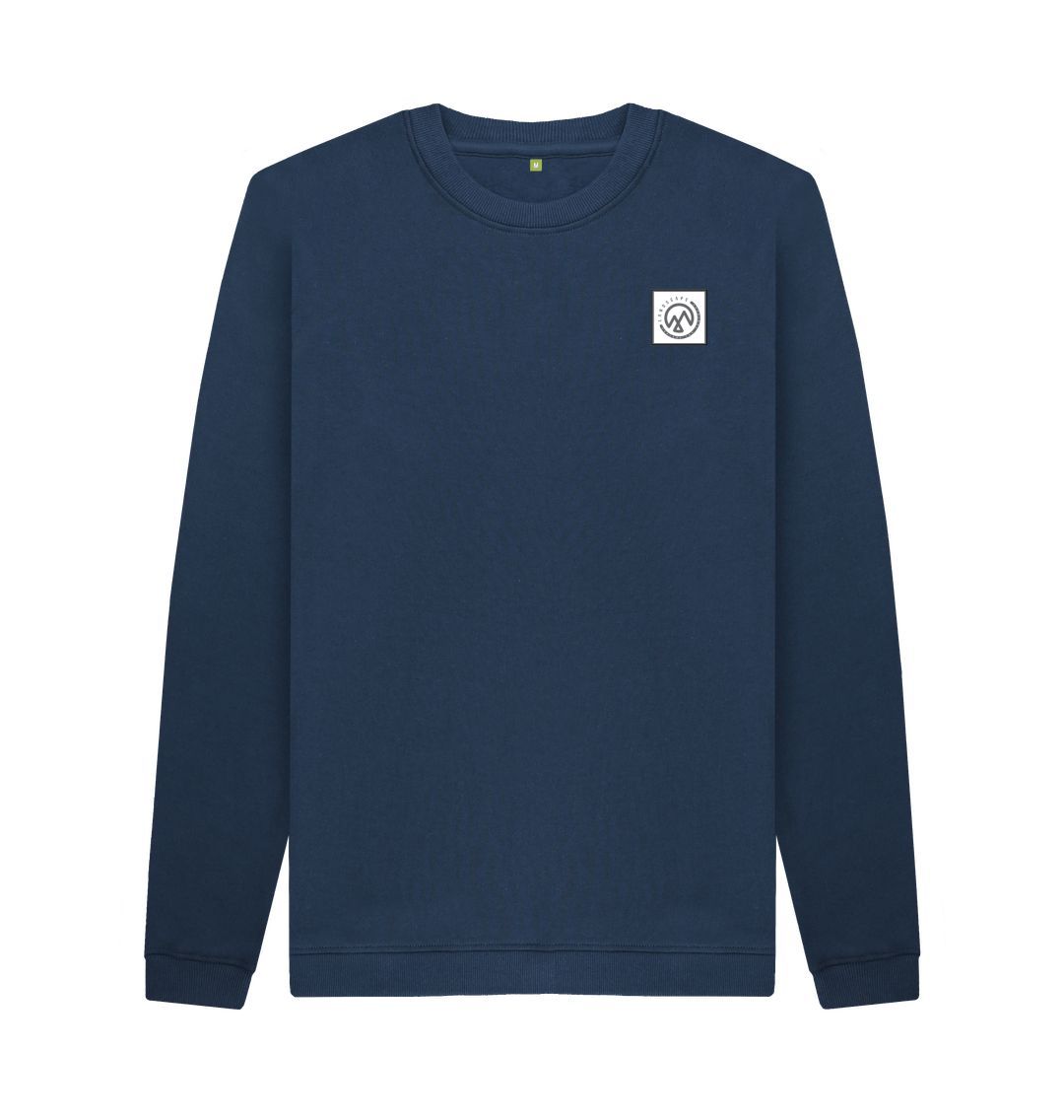 Navy Blue LANDSCAPE Wild Forest Recyclable Jumper