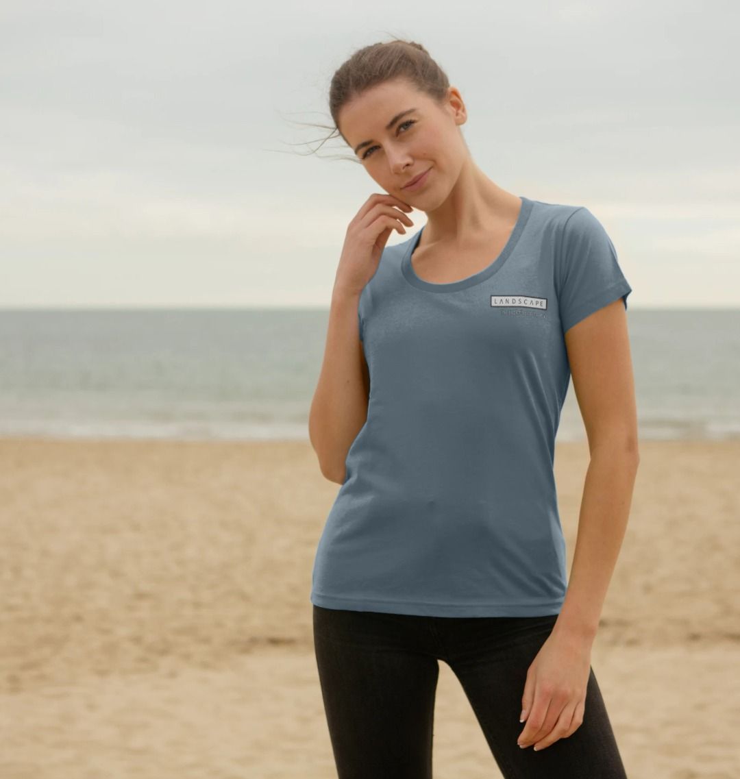 LANDSCAPE Surfs Up Women's Scoop Neck T-shirt