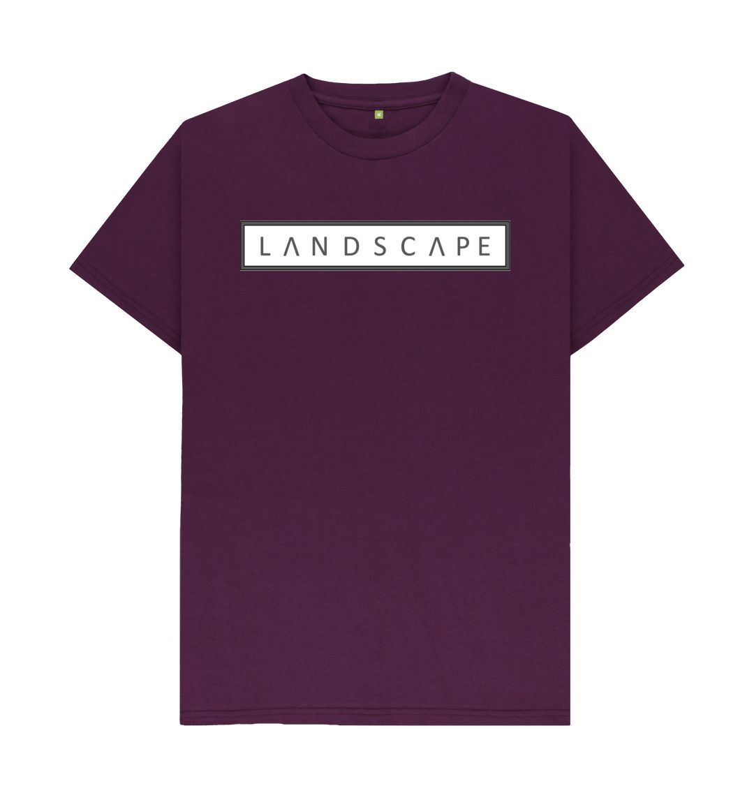 Purple LANDSCAPE The Mountains Mens T-Shirt