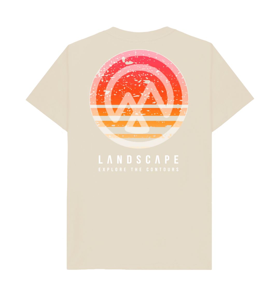 LANDSCAPE Sunset Logo Stamp Recyclable T - Shirt