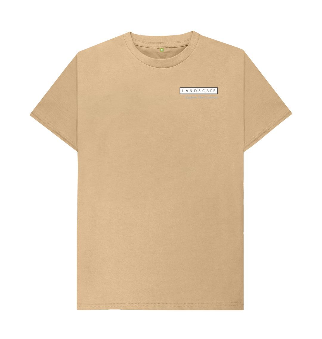 Sand LANDSCAPE Mountain Logo T-shirt