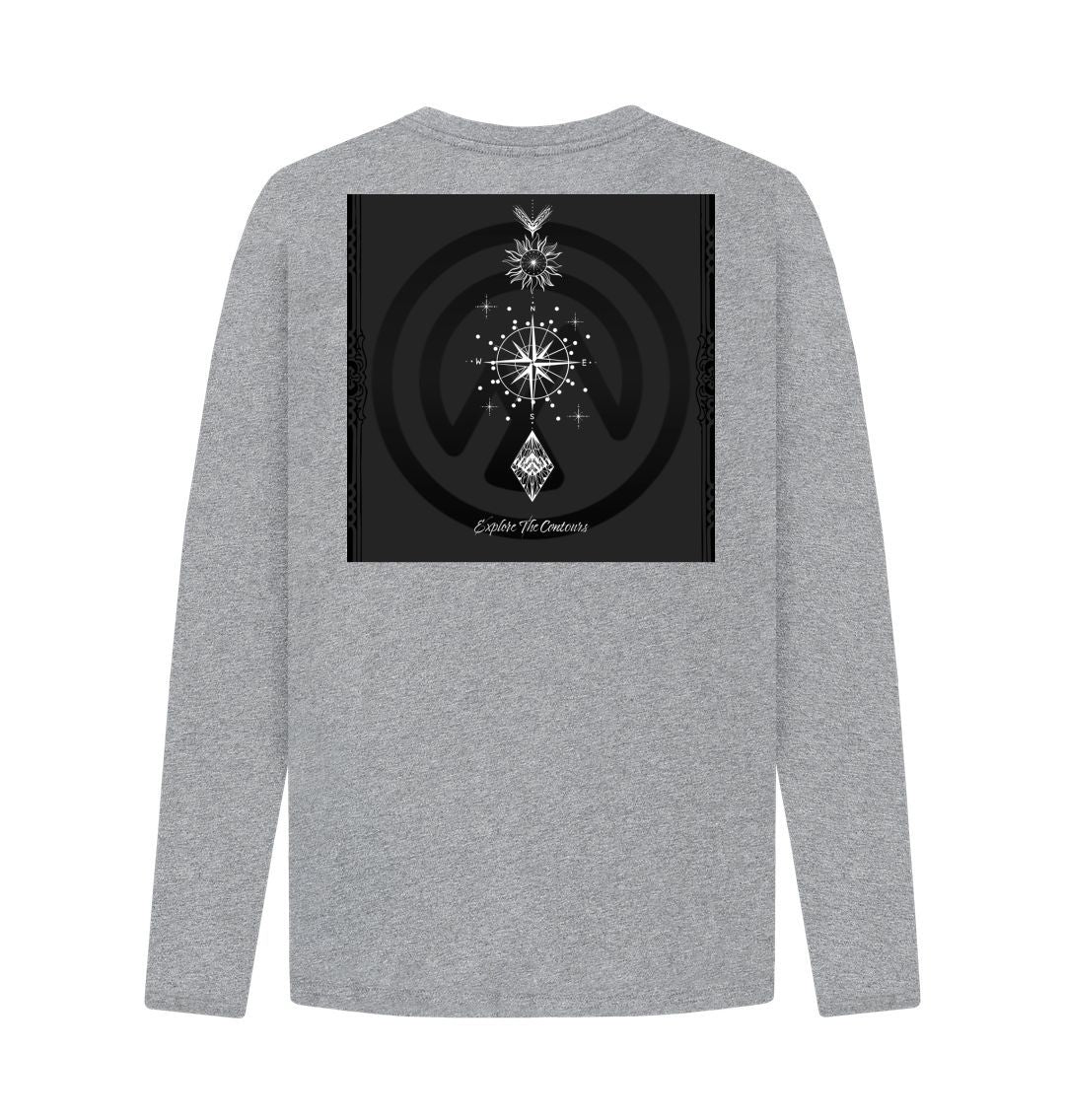 LANDSCAPE Compass Finds The Way Long Sleeved T-shirt - Unisex