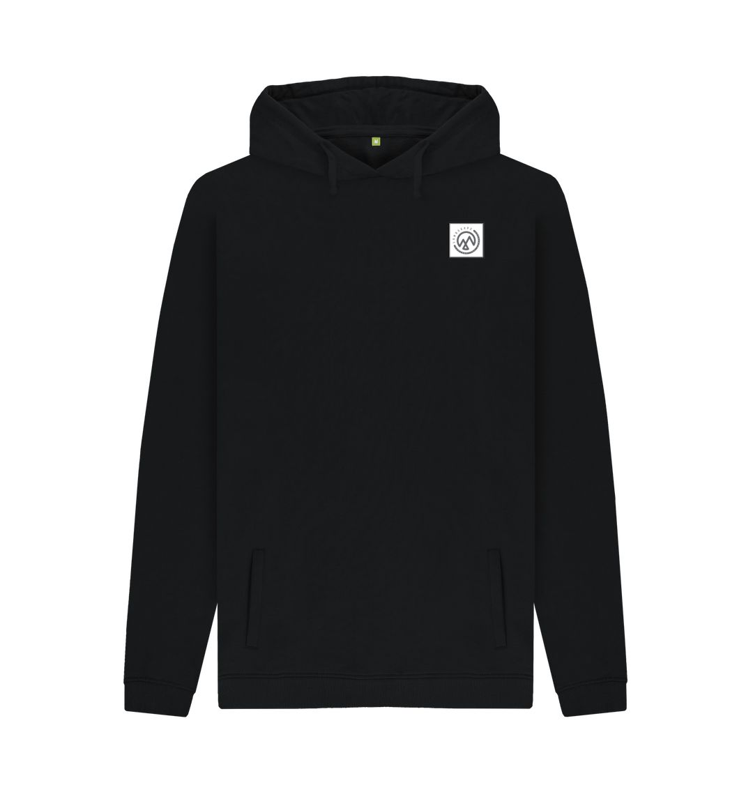 Black LANDSCAPE The Hiker Unisex Recyclable Hoodie