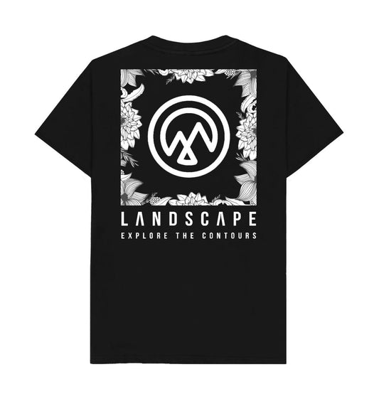 LANDSCAPE White Floral Logo Unisex Recyclable T Shirt