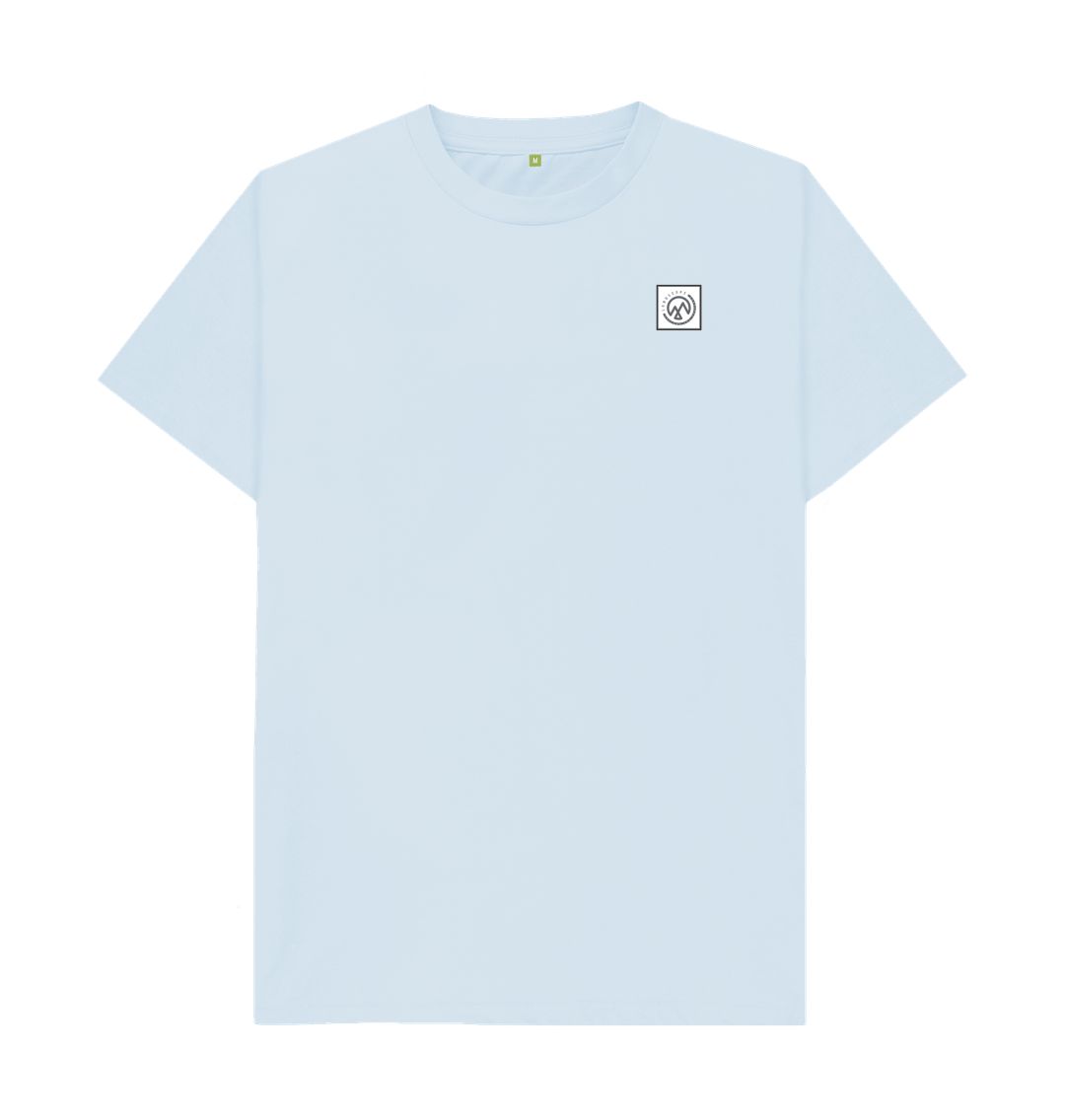 Sky Blue LANDSCAPE Water Wash T-shirt - Unisex