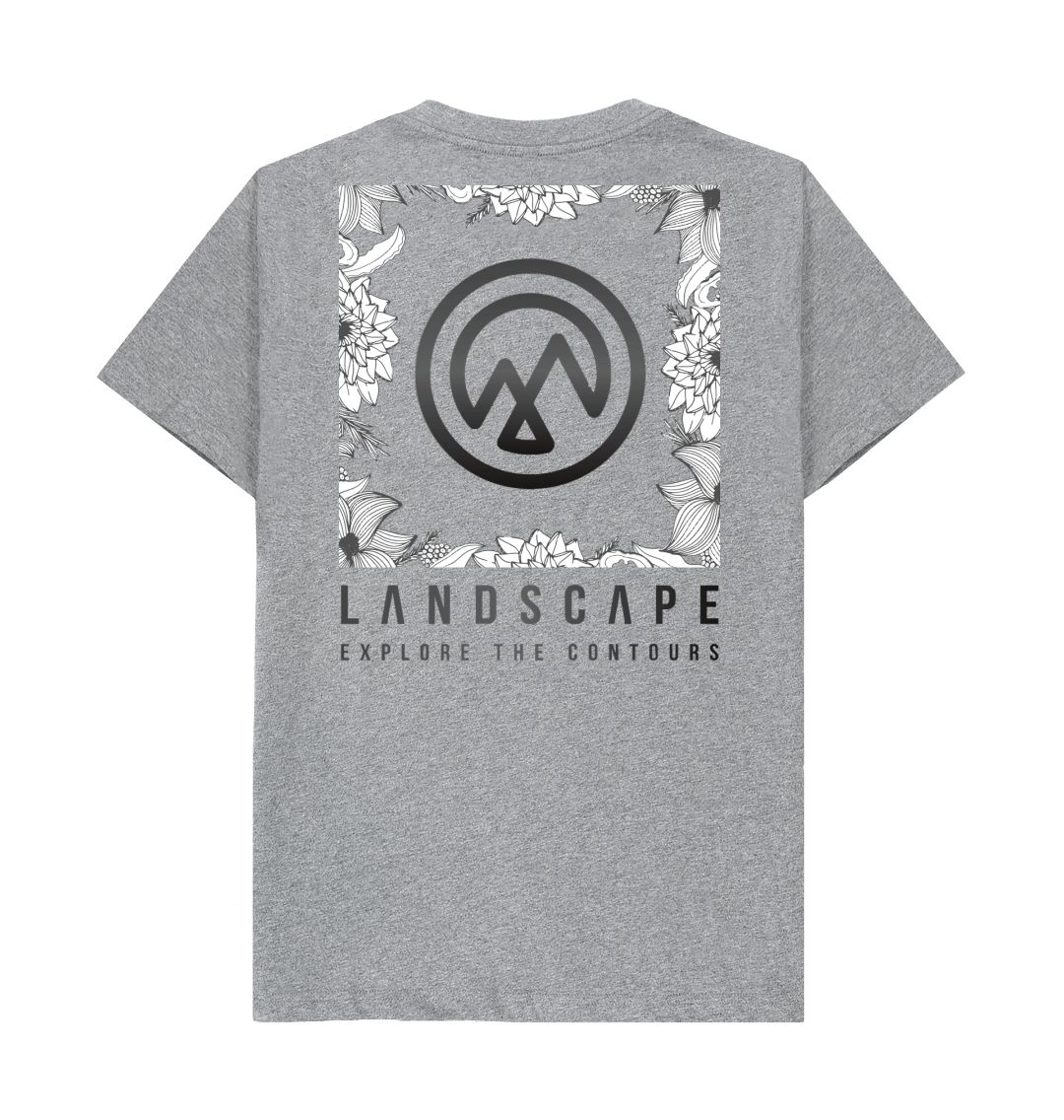 LANDSCAPE Floral Logo Unisex Recyclable T Shirt