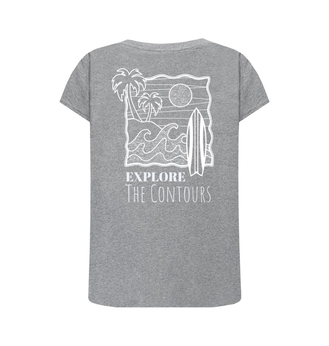 LANDSCAPE Surfs Up Women's Scoop Neck T-shirt