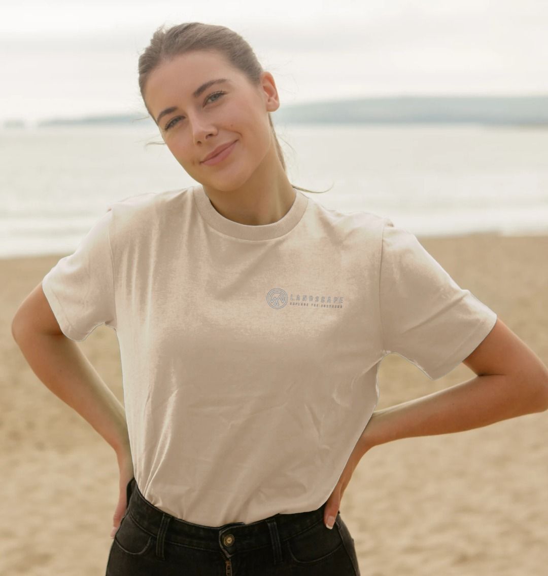 LANDSCAPE Sunset Logo Stamp Recyclable T - Shirt