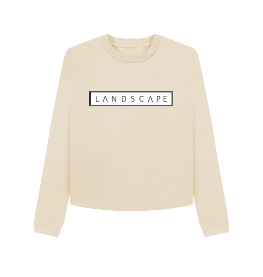 Oat LANDSCAPE Reach The Rock Women's Boxy Jumper