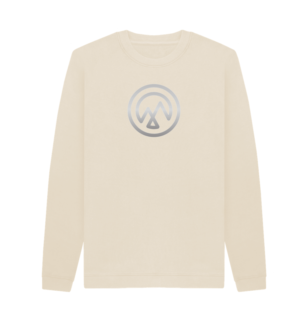 Oat Printed Sweater Front