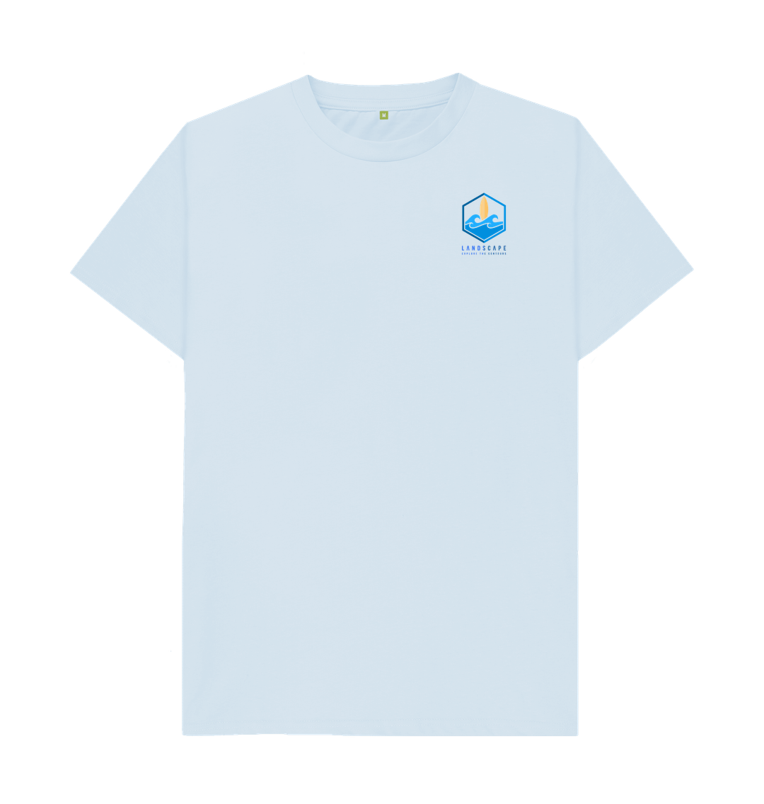 Sky Blue LANDSCAPE Summer Surf Unisex T-shirt