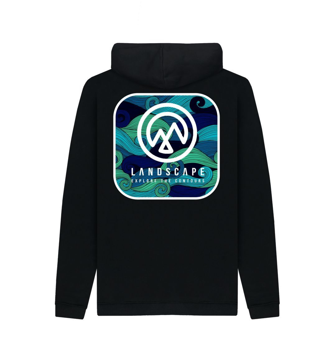 LANDSCAPE Big Wave Unisex Recyclable  Hoodie