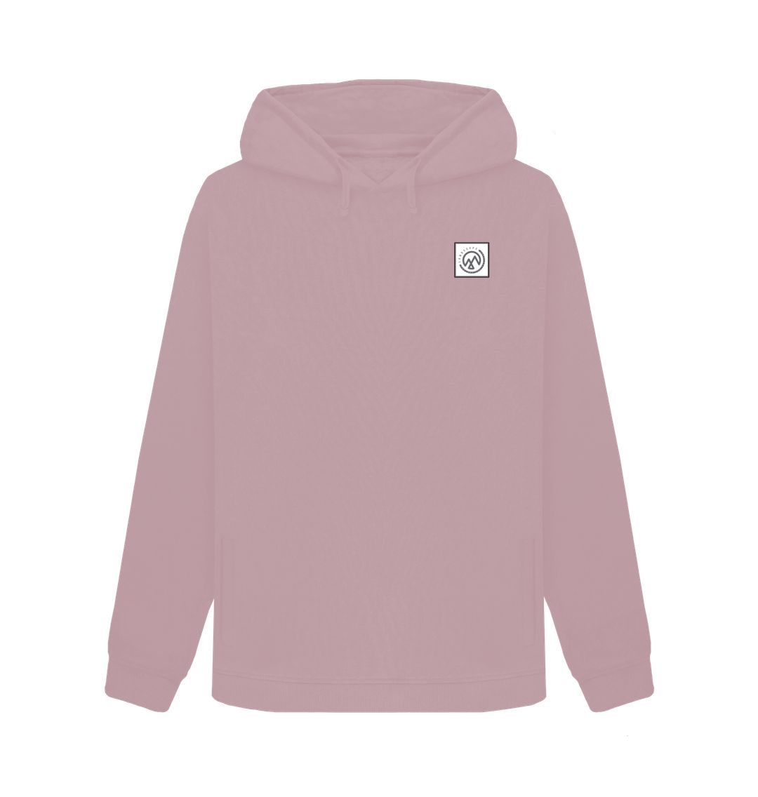 Mauve LANDSCAPE Blue Sky Women's Hoodie