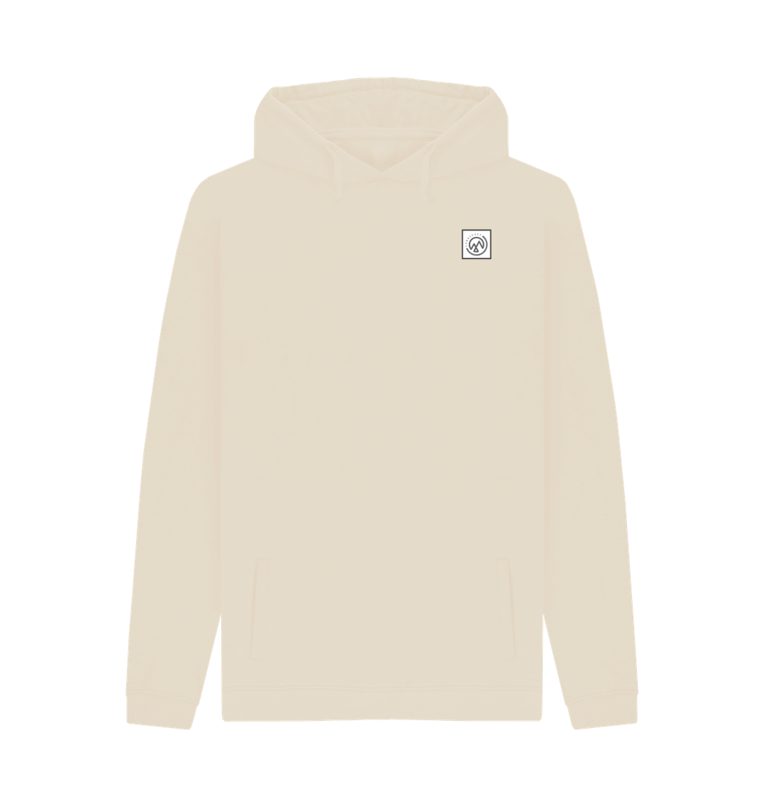 Oat Printed Hoody Front