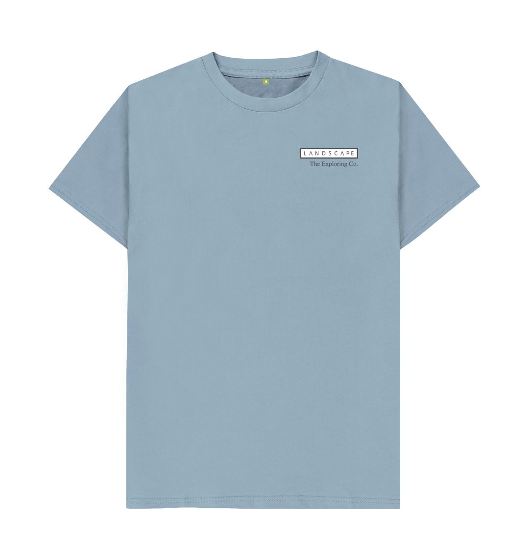 Stone Blue LANDSCAPE Our Coast Men's T-shirt