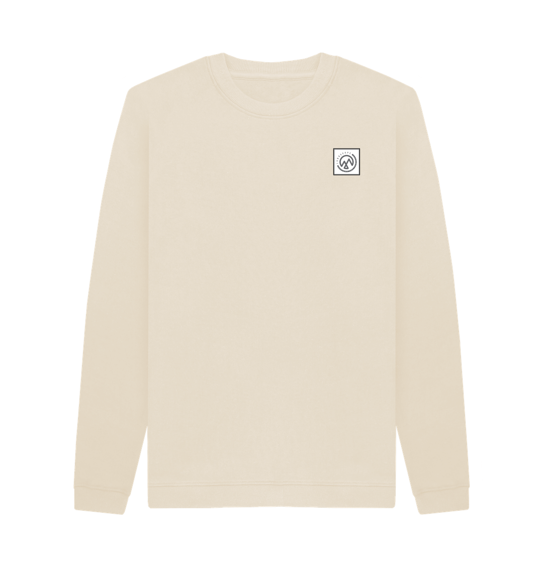 Oat Printed Sweater Front