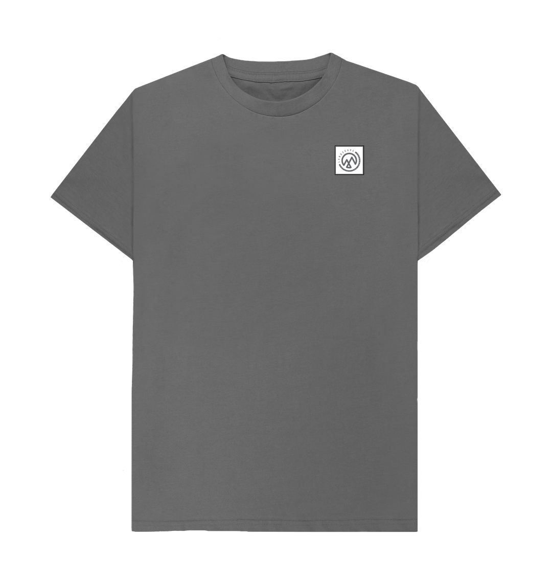 Slate Grey LANDSCAPE Sand To Sky Unisex Recyclable Unisex T-Shirt