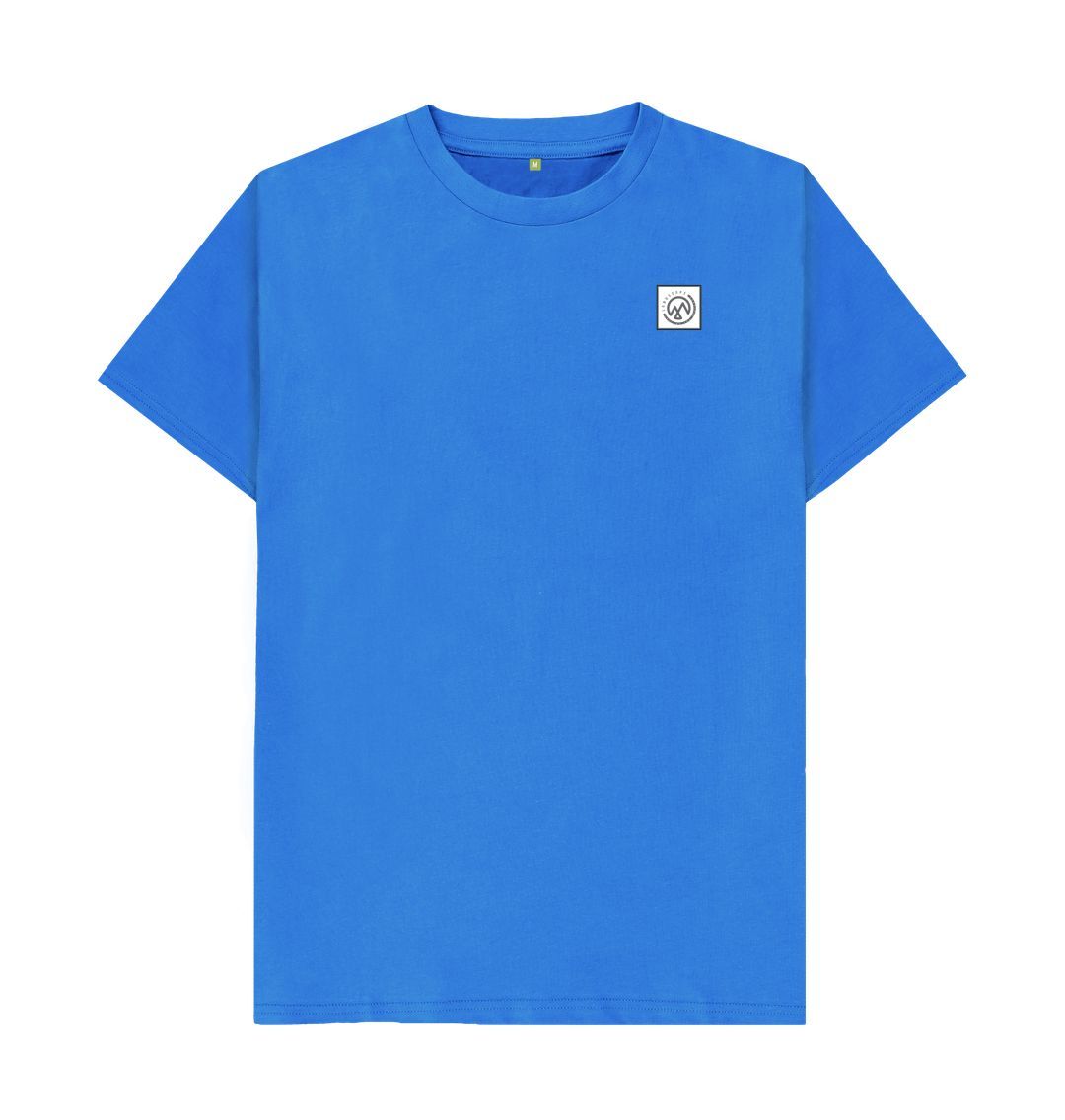 Bright Blue LANDSCAPE Water Wash T-shirt - Unisex