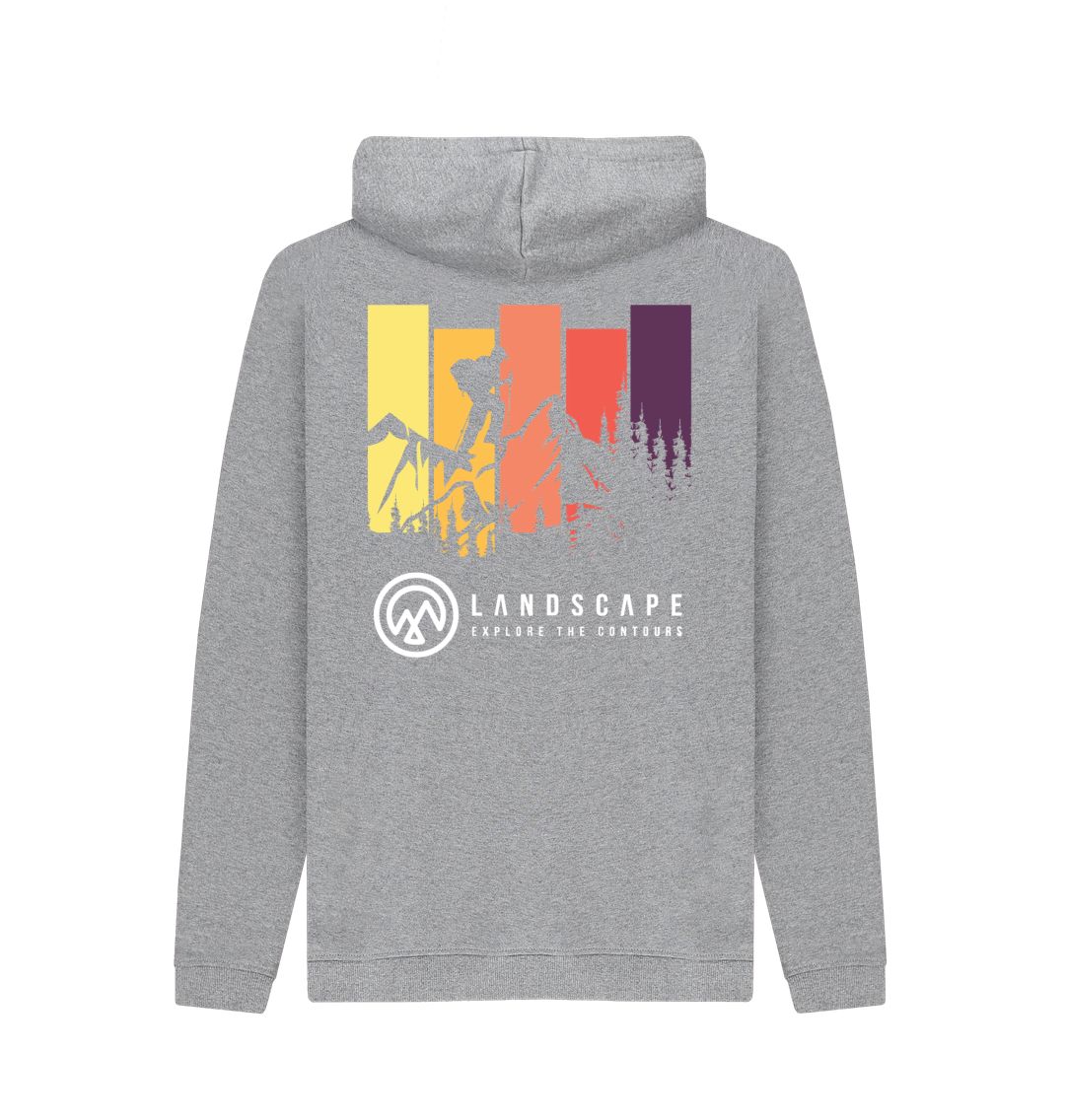 LANDSCAPE The Hiker Unisex Recyclable Hoodie