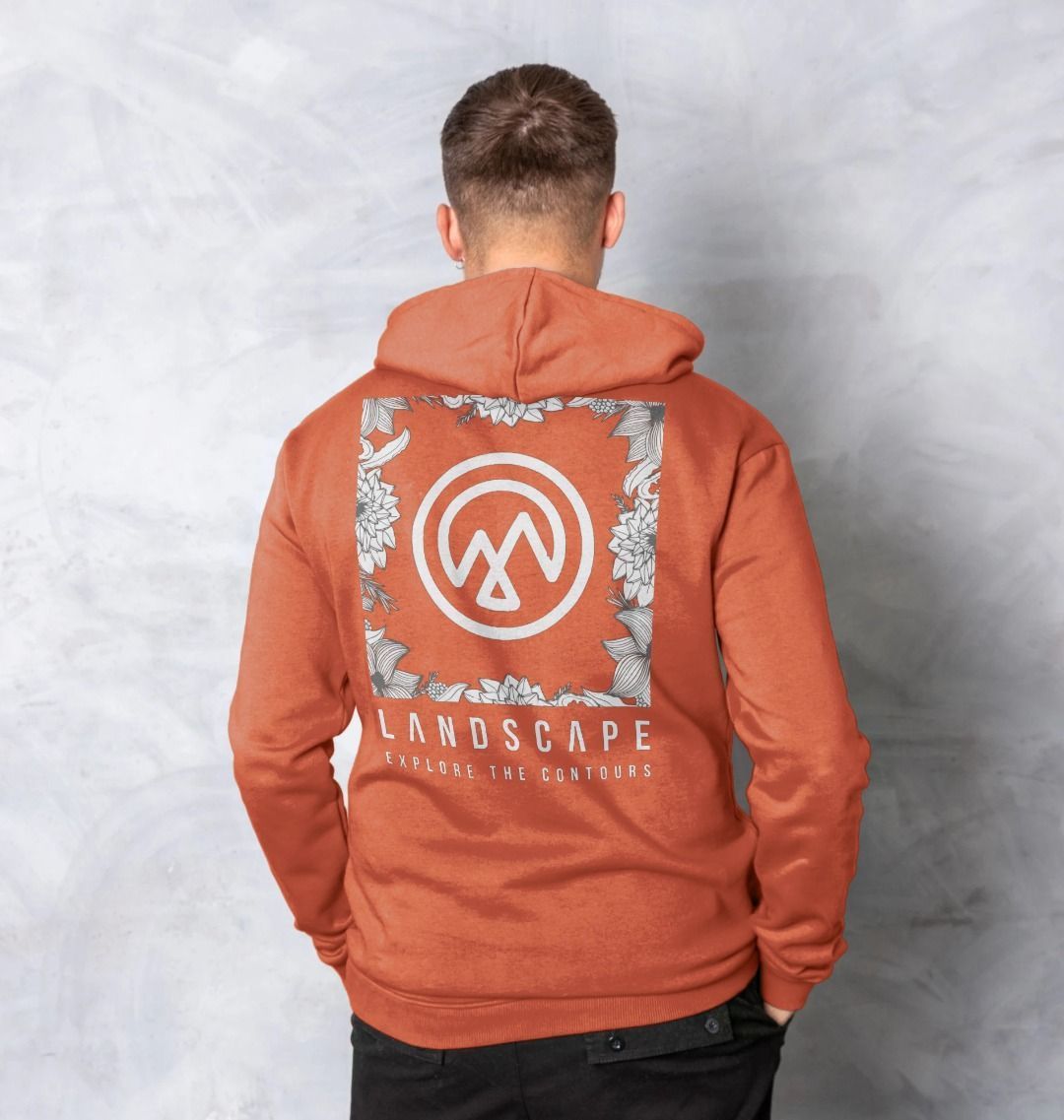 LANDSCAPE Floral Logo Recyclable Unisex Hoodie