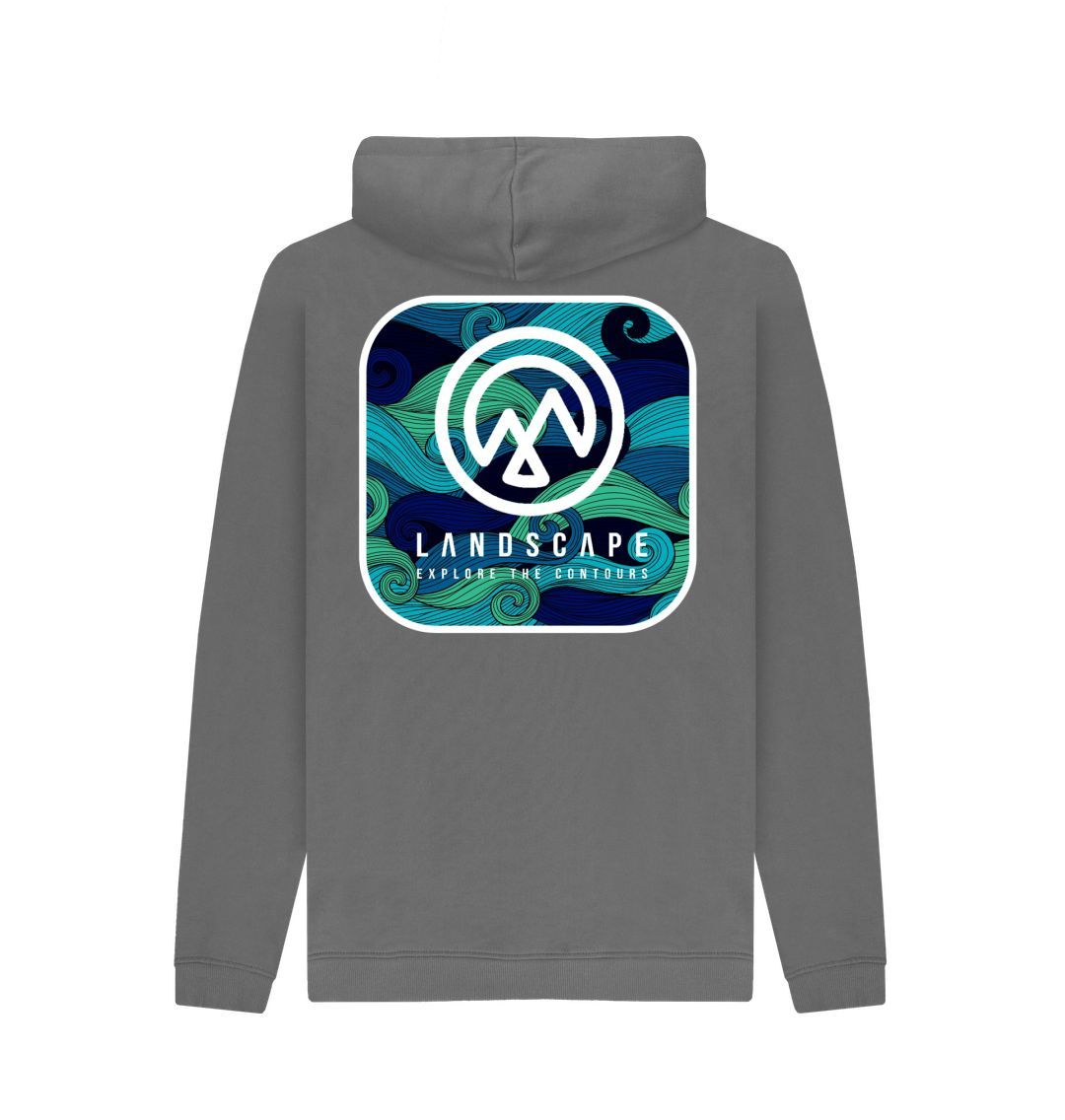 LANDSCAPE Big Wave Unisex Recyclable  Hoodie