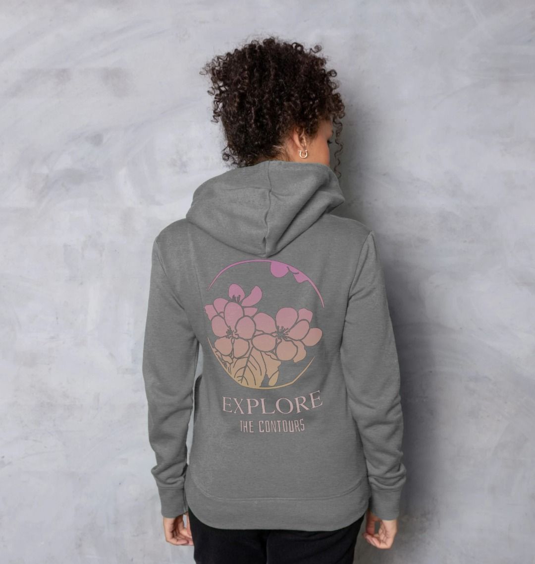 Landscape Floral Women's Hoodie