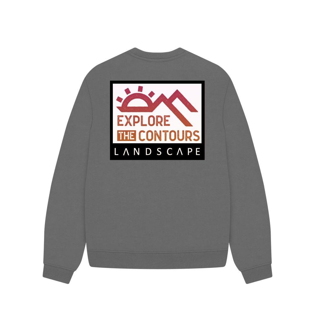 LANDSCAPE - Mountain Sunrise Oversized Jumper