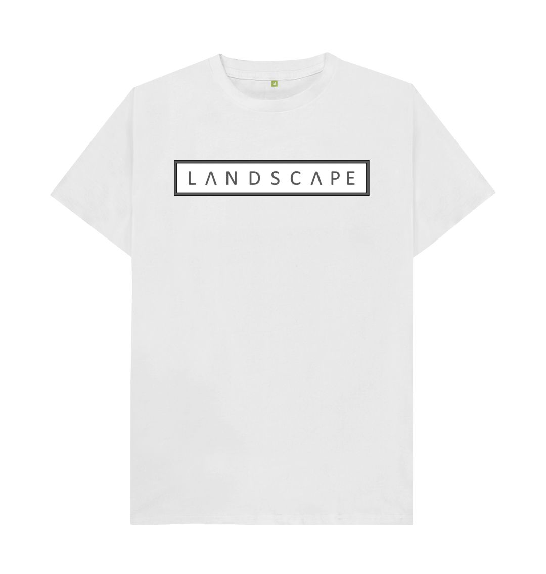 White LANDSCAPE The Mountains Mens T-Shirt