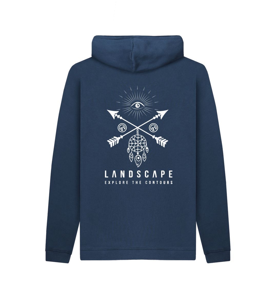 LANDSCAPE Peaceful Mind Recyclable Unisex Hoodie