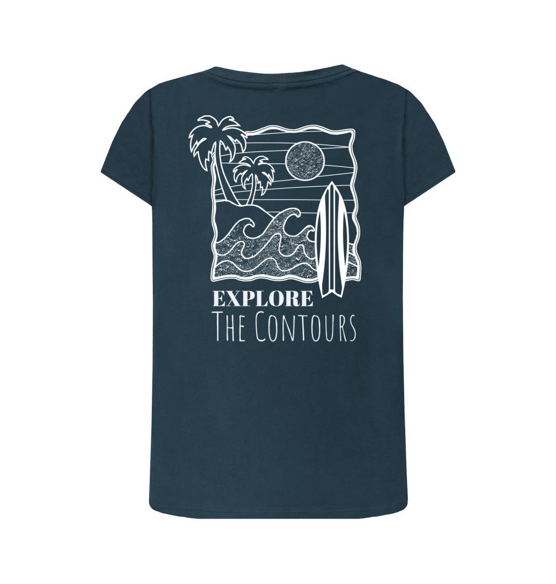 LANDSCAPE Surfs Up Women's Scoop Neck T-shirt