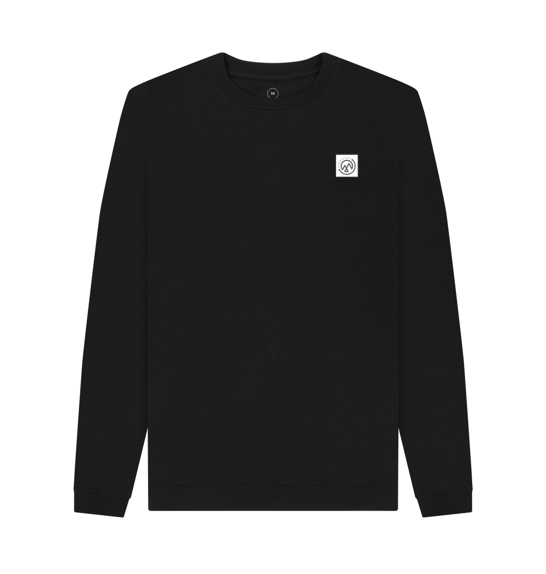 Black LANDSCAPE Reach The Leaf Unisex Jumper