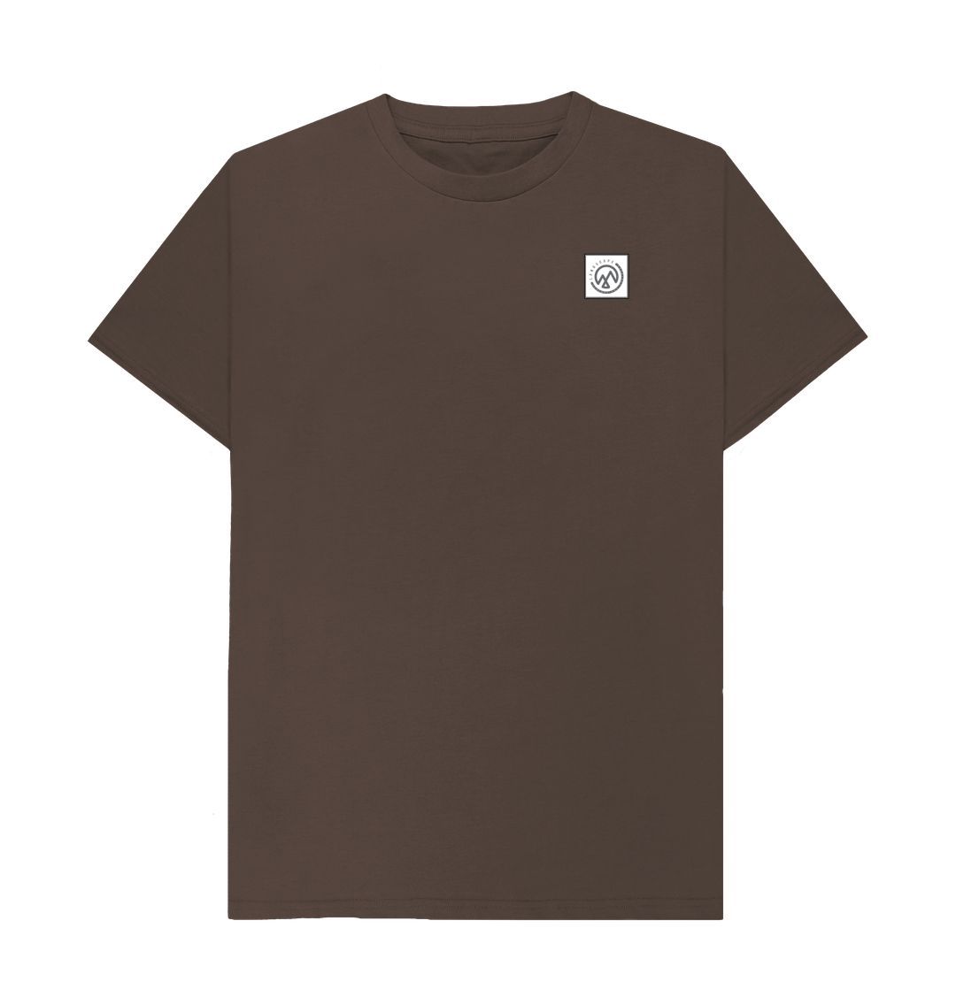 Chocolate LANDSCAPE Reach The Peak T-shirt Unisex