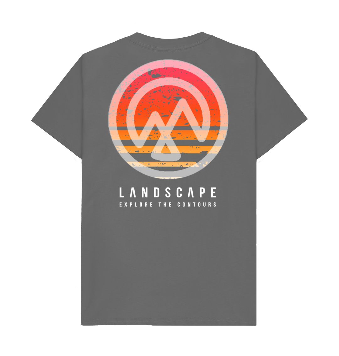 LANDSCAPE Sunset Logo Stamp Recyclable T - Shirt