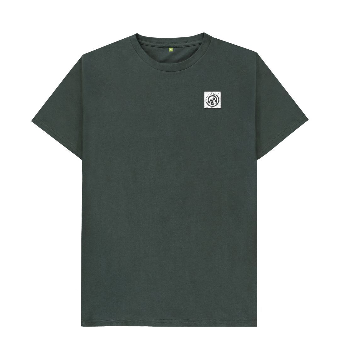 Dark Grey LANDSCAPE Explorers Rustic Logo T Shirt