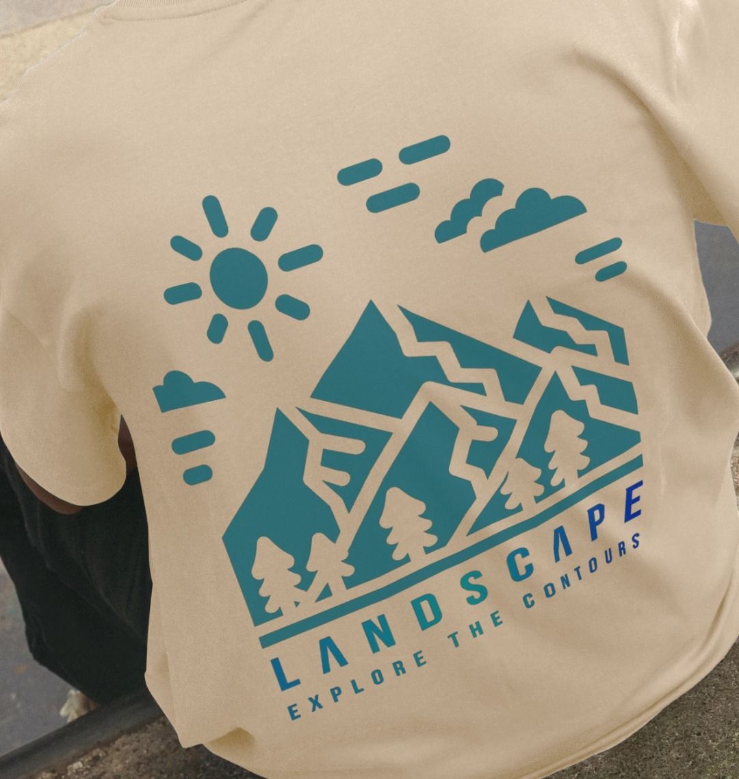 LANDSCAPE Blue View Recyclable Unisex T Shirt