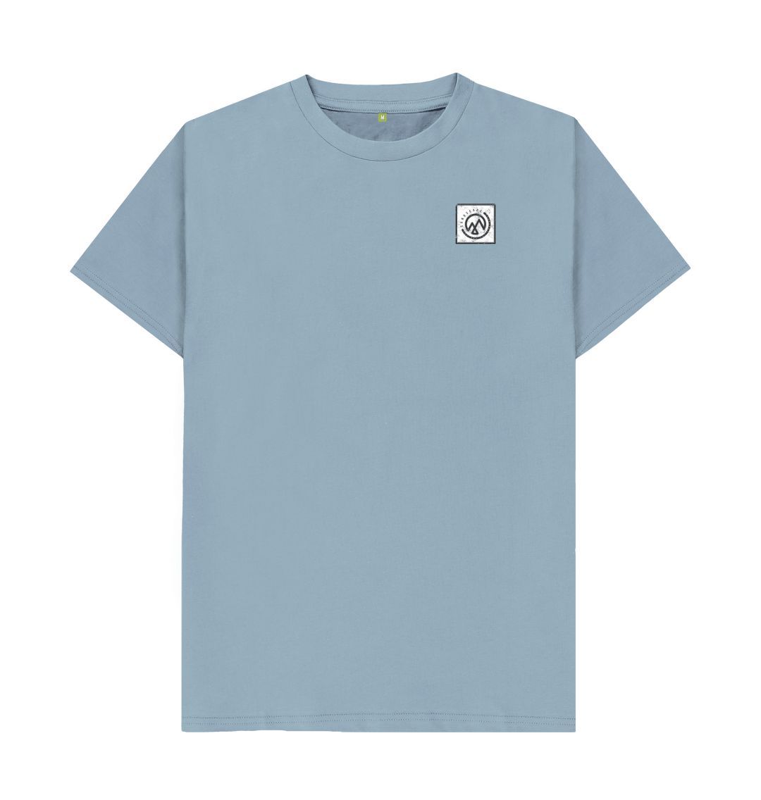 Stone Blue LANDSCAPE Explorers Rustic Logo T Shirt