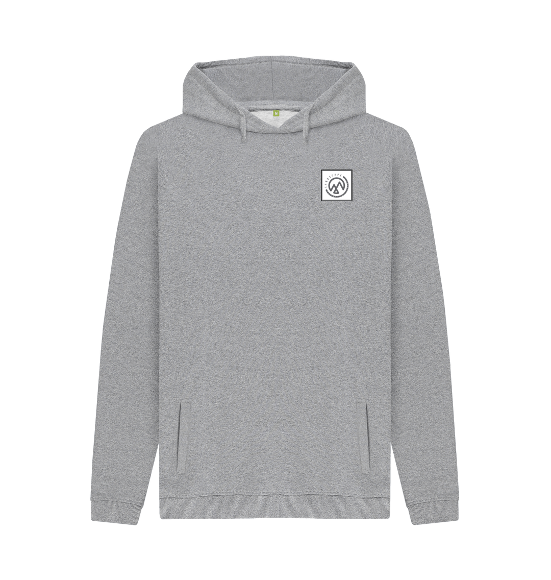 Light Heather Printed Hoody Front