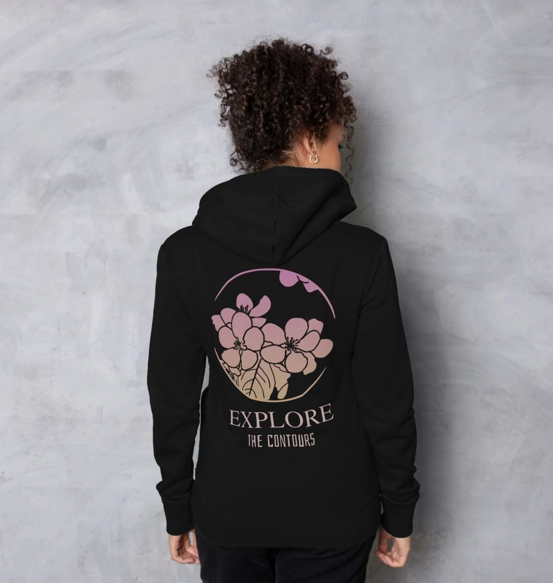 Landscape Floral Women's Hoodie