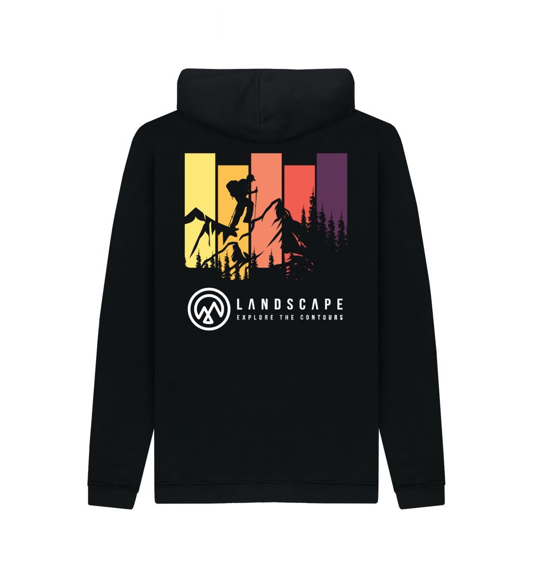 LANDSCAPE The Hiker Unisex Recyclable Hoodie