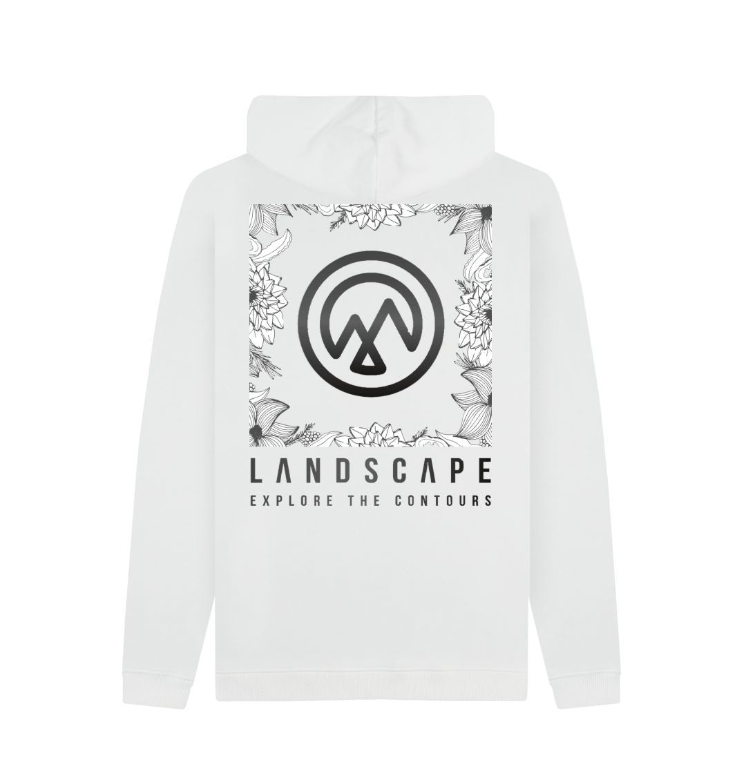 LANDSCAPE Floral Print Recyclable Unisex Hoodie